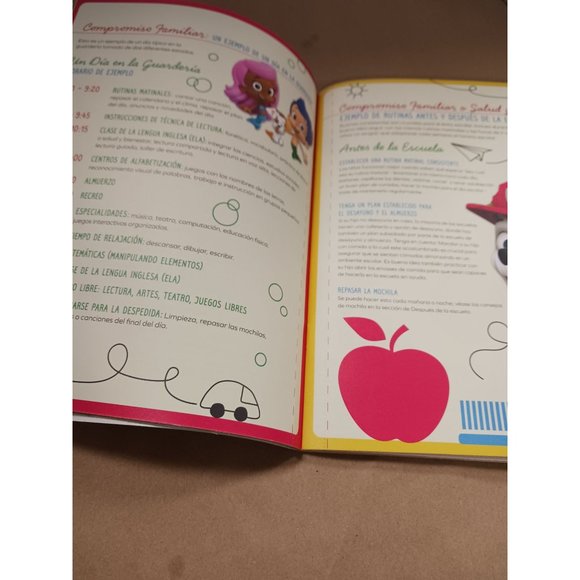 Nick Jr Beyond the Backpack Spanish & English Kindergarten Activity Book - New - Picture 7 of 10